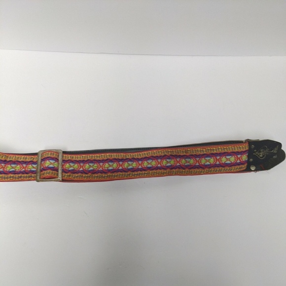 VINTAGE ACE GUITAR STRAP WOVEN '60'S-'70'S HENDRIX, GARCIA USA MADE - Picture 2 of 12